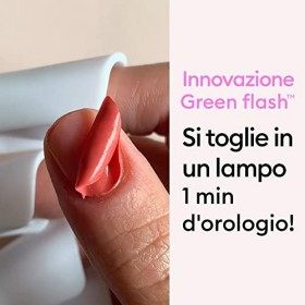 Manucurist Green Flash Essentials Coffret de Vernis à Ongles Gel LED - Lampe à Ongles LED 24W + Base Coat + Top Coat + Vernis