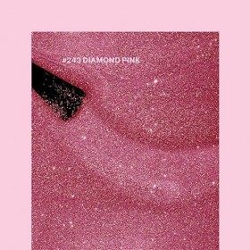 Pink Gellac Vernis Semi-Permanent - Diamond Pink 15 ml – Vernis Semi-Permanent Rose - Vernis Semi-Permanent pour 14+ Jours de