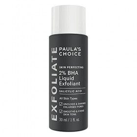 Paulas Choice SKIN PERFECTING 2% BHA Lotion Exfoliant - Peeling Visage Élimine les Points Noirs, Pores Dilatés & Imperfectio ...