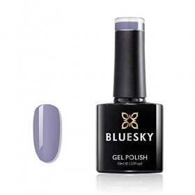 Bluesky Qxg809&nbsp;Medium Gris Vernis à ongles gel UV LED Soak Off 10&nbsp;ml Plus 2&nbsp;LuvliNail lingettes brillantes