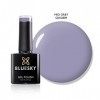 Bluesky Qxg809 Medium Gris Vernis à ongles gel UV LED Soak Off 10 ml Plus 2 LuvliNail lingettes brillantes