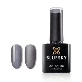 Bluesky Gel Nail Rolir, Evil Queen CH20, Gris Glitter, Long Desting, résistant aux puces, 10 ml nécessite de curer sous la l