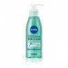 NIVEA Derma Skin Clear Gel nettoyant visage 1 x 150 ml , Soin nettoyant formulé pour les peaux à imperfections, Gel visage à ...
