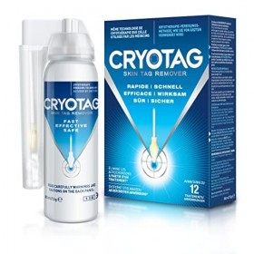 Cryotag Skin Tag Remover - Rapide Efficace Sûr - Elimine les acrochordons par cryothérapie- jusquà 12 traitements Crème Jour ...