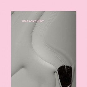 Pink Gellac Vernis Semi-Permanent - Lady Grey 15 ml - Vernis Semi-Permanent Gris - Vernis Semi-Permanent Professionnel, Fabri