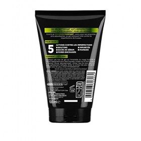 LOréal Men Expert - Gel Nettoyant Multi-Purifiant Visage Homme - Anti-Impuretés & Imperfections - Usage Quotidien - Enrichi ...