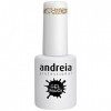 Andreia Vernis Gel Semi-Permanent pour Lampe UV/LED - Vernis à Ongles Couleur Intense Tenue 4 Semaines pour French Manucure -