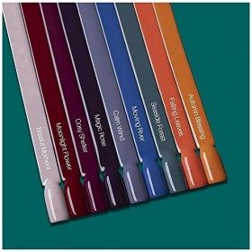 Vishine Lot de Vernis Gel Semi-Permanent 22 couleurs variés avez Base Coat & Top Coat Vernis à Ongles Gel UV LED Soak Off 2