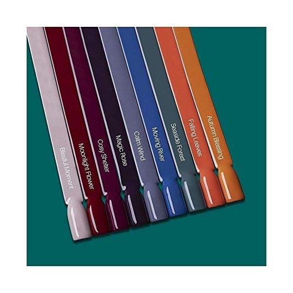 Vishine Lot de Vernis Gel Semi-Permanent 22 couleurs variés avez Base Coat & Top Coat Vernis à Ongles Gel UV LED Soak Off 2