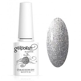 Vishine Vernis à ongles Semi-permanent GelPolish Soak-off UV LED Manucure Vernis Gels 8ml Pearl Silver 231