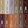 VENALISA Vernis à ongles Semi-permanent Gel Polish 12 pcs Lot de Vert Marron Violet Or Gel Couleur Ongle UV/LED Nude set de v