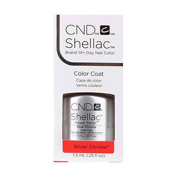 CND Shellac CNDNEWCAT62 Vernis Gel Silver Chrome