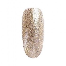 NEONAIL Vernis Semi Permanent Base Coat 7,2 ml Vernis Gel UV Semi Permanent Glitter Effect Base Gold Twinkle Base Vernis à On