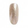 NEONAIL Vernis Semi Permanent Base Coat 7,2 ml Vernis Gel UV Semi Permanent Glitter Effect Base Gold Twinkle Base Vernis à On