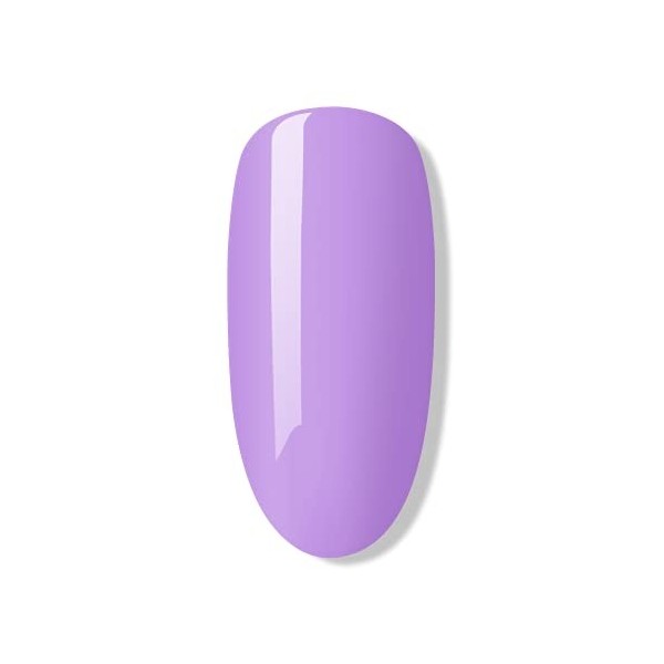 LuvliNail - Bluesky Gel Polish - Gel UV Vernis à Ongles - Couleur Summer Neon 23 - Lavender - 10 ml