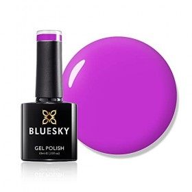 Vernis à ongles gel Bluesky, Gothic Grape Neon111, Bright, Couleur, chaud, rose, durable, résistant aux puces, 10 ml nécessi