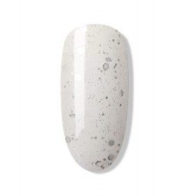 Bluesky Vernis UV&nbsp;/ LED à paillettes Blanc&nbsp;/ argent 10&nbsp;ml