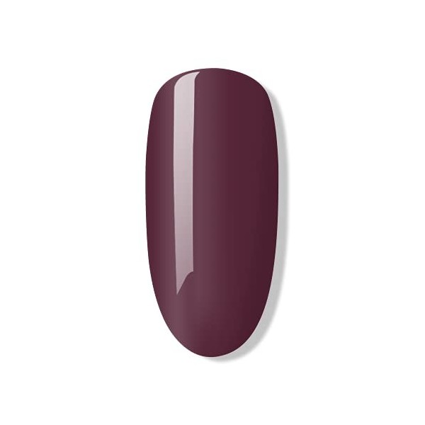 Vernis à ongles gel Bluesky, Marvelolous Mauve BSH001, violet foncé, durable, résistant aux puces, 10 ml nécessite du séchag