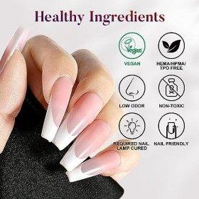 AIMEILI No Wipe Top Coat Base Coat Matte Top Coat Vernis Semi Permanent Kit 3 * 10ML Vernis à Ongles Gel UV LED Nail Polish S