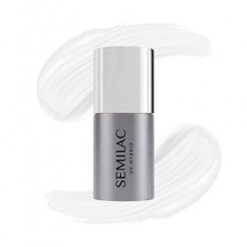 Semilac Vernis à ongles gels semi-permanents UV Top No Wipe Real Color 7ml