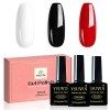 YSUVIN Vernis Gel UV Semi Permanent, 23PCS Lot Vernis à Ongles Noël Rouge Vert Pastel Rose Automne Hiver Manucure Kit Soak Of