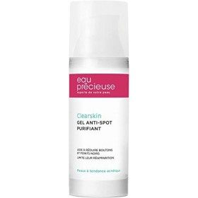 Eau Précieuse - Gel Anti-Bouton Purifiant Clearskin - Soin pour la peau 2-en-1 - Aide à réduire boutons et points noirs - Pea...