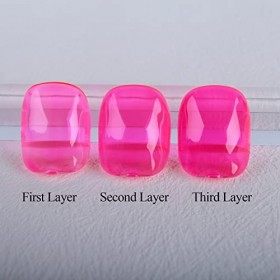 Imtiti Gel Vernis à Ongles,1 pièce, vernis à ongles gel rose néon clair, vernis à ongles en gel Soak Off, Nail Art Manicure S