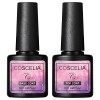 COSCELIA Lot de Base Top Coat 8ml pour Vernis à Ongles Base Coat de Vernis Semi Permanent Top Coat de Vernis semi permanent B