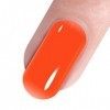 Vishine Vernis à ongles 8ml Semi-permanent Soak-off UV LED Nail Art Manucure Base Top Coat Orange vif 1559