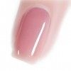Vishine 15ml Vernis à Ongles Gel Semi-permanent Jelly Rose Pink Nu Gel Nail Polish Soak Off LED UV Gel Polish Varnish Nail Ar