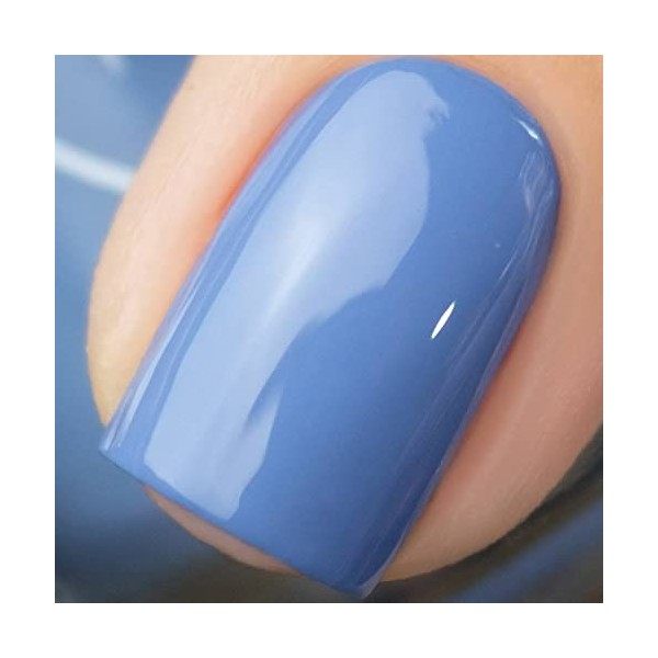 Vishine Vernis à ongles 15ml Vernis Semi-permanent Gel Polish UV LED Soak Off Manucure Pale Cornflower Blue 2068