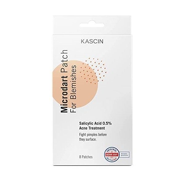 KASCIN Premium Patch Acne - 39 Pièce Patch Anti Bouton - Made in Korea - Patch Bouton Acne, Hydrocolloid Patch