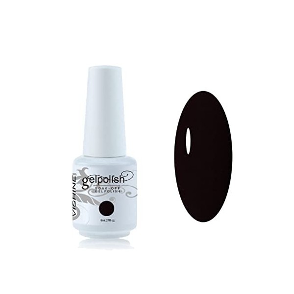 Vishine Vernis à ongles 8ml Semi-permanent GelPolish Soak-off UV LED Manucure Vernis Gels 1423