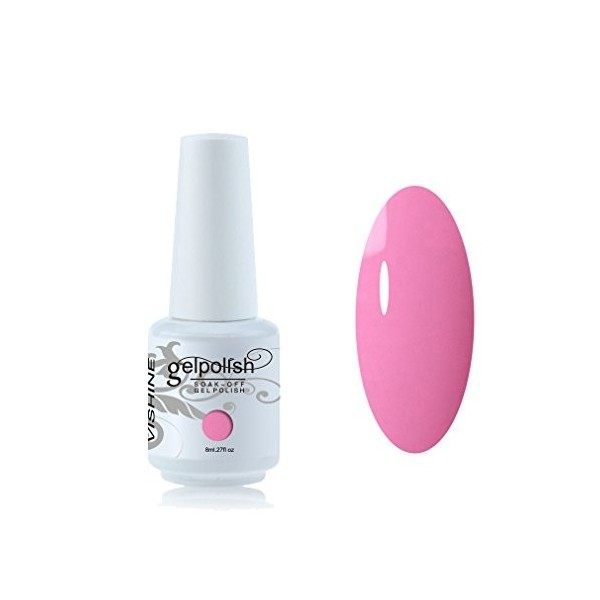 Vishine Vernis à ongles 8ml Semi-permanent GelPolish Soak-off UV LED Manucure Vernis Gels 1423