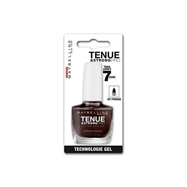 Maybelline New York Vernis à Ongles Tenue & Strong City 889 Dark