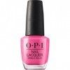 OPI Nail Lacquer - Vernis à Ongles classique - Shorts Story - Couleur : rose vif - Qualité professionnelle - 15ml