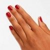 OPI Nail Lacquer - Vernis à Ongles classique - Red Hot Rio - Couleur : rouge - Qualité professionnelle - 15ml