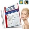 216 PCS Patchs dacné, Utilisation Jour et Nuit 2 en 1 Acné Pimple Patch, Patch Anti-Acné Absorbant Acné de Boutons Hydrocoll ...