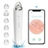 Aspirateur Point Noir, prabensei Nettoyant Pour Pores Du Visage Visible WIFI Amélioré Avec Caméra à Boutons Avec 6 Têtes das