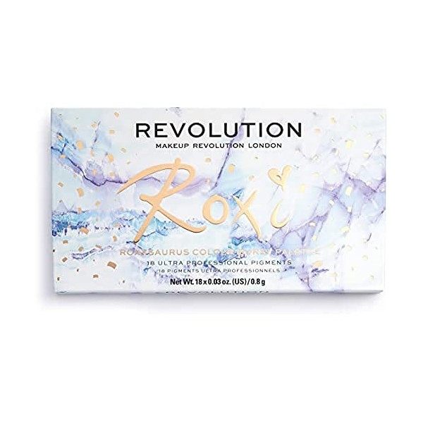 Makeup Revolution, Roxxsaurus, Colour Burst, Palette dOmbres à Paupières , 18 Ombres, 14.4g