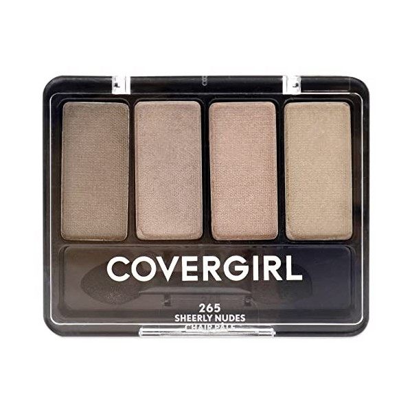 CoverGirl Eye Enhancers 4 Eyeshadow - 265 Sheerly Nudes For Women 0.19 oz Eye Shadow