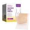Pansement Silicone Cicatrice Pour les Cicatrices Causées par la Césarienne, la Chirurgie, les Brûlures, les Chéloïdes, lacné ...
