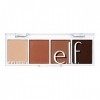 e.l.f. Cosmetics Bite-Size Eyeshadow, 4 Ultra-Pigmented Matte & Shimmer Shades, Creamy & Blendable Powder Formulas, I Love Yo