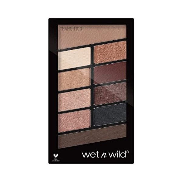 wet n wild - COLOR ICON 10 PAN PALETTE - Palette de 10 teintes dombres - Teinte Nude Awakening - 100% Cruelty Free - Produit