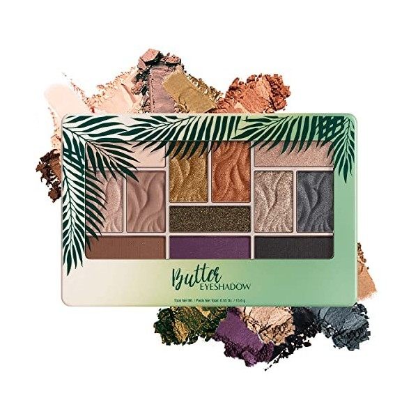 Physicians Formula - Palette de Maquillage Fard à Paupières - Ombres Douces et Ultra-Crémeuses en 12 Nuances - avec Tucuma, C