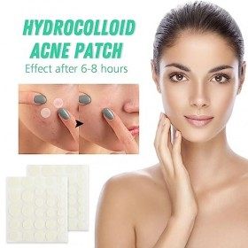 264 Patches Bouton Hydrocolloïdal Patch Puissant Pimple Patch Appliquer&nbsp;Jour et Nuit 2 en 1 Patch Point Noir Invisible Imperm...