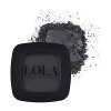 Lola Make-Up Mono Eyeshadow, Black, Satin, Rich Intense Pigmentation, High Coverage, Use Wet & Dry, All Skin Tone, Mineral Oi