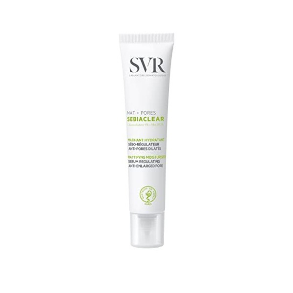SVR Sebiaclear Mat+Pores 40 ml Crème Jour et Nuit