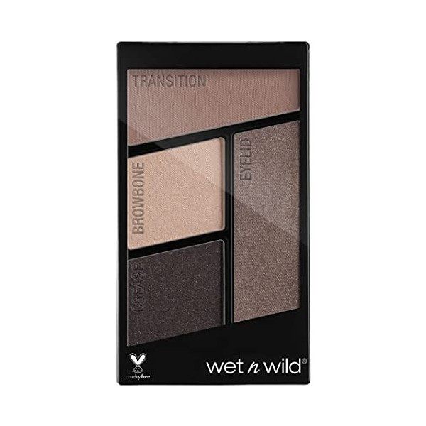 wet n wild E337 Color Icon Eyeshadow Quads Palette de 4 Teintes dOmbres à Paupières