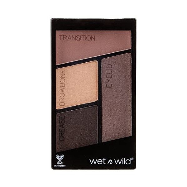 wet n wild E337 Color Icon Eyeshadow Quads Palette de 4 Teintes dOmbres à Paupières